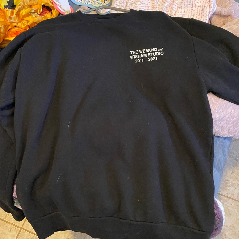 Authentic XO The Weeknd x Arsham studio pullover sweater